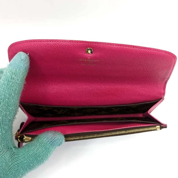 ✨️💎Authentic Louis Vuitton Emilie Flower monogram long wallet - Picture 6 of 14